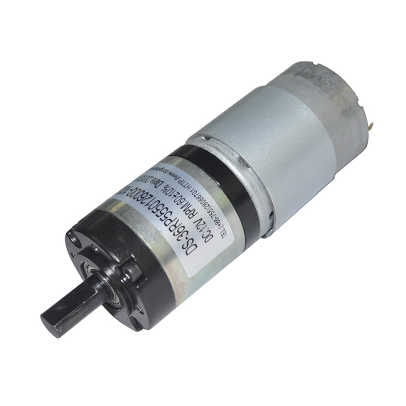 micro 12V 24V 36mm DC Planetary Gear Motor high torque low rpm