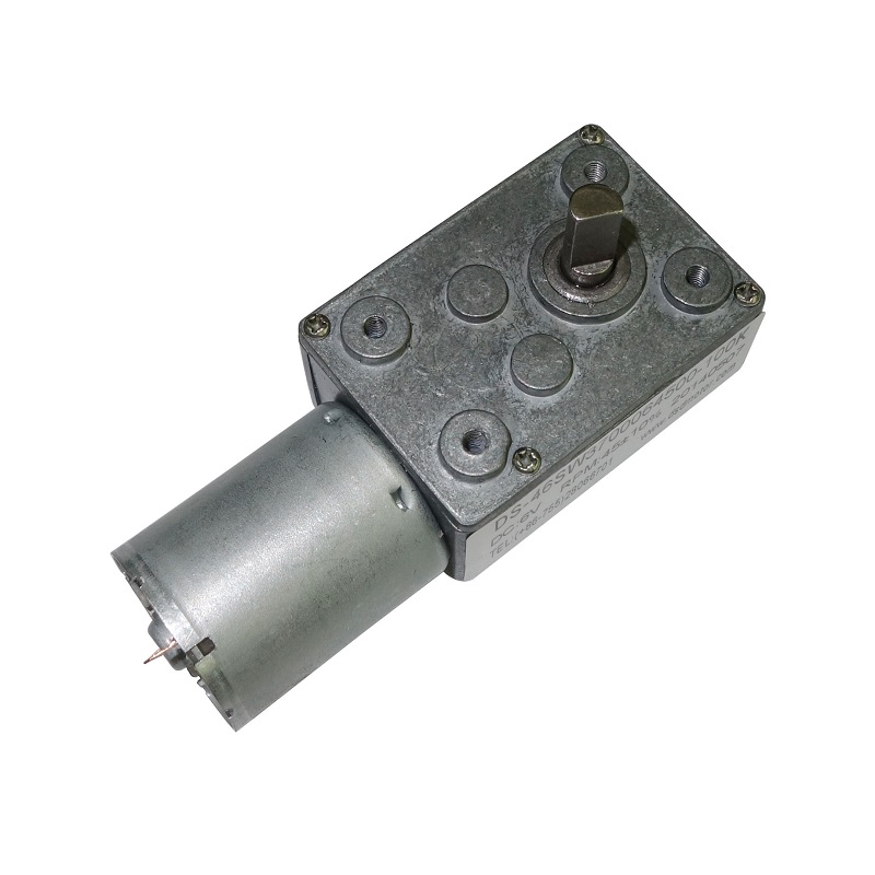 self-locking 6v 12v 24v dc worm gear motor for vending machine